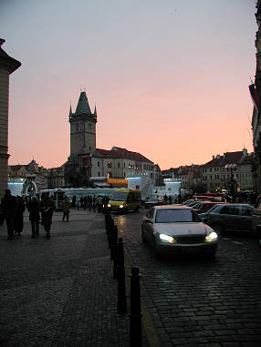 Sunset - Old Town Square - 1