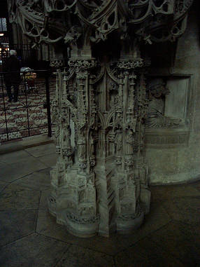 Saint Stephen's Cathedral - Carved Pillar