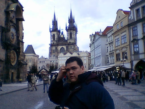 Old Town Square - Romy with Two Towers