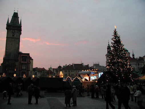 Sunset - Old Town Square - 2