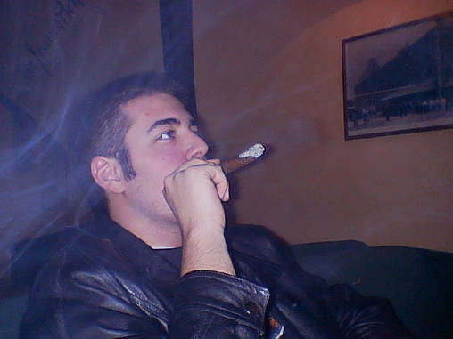 Irish Pub - Dave with Cigar